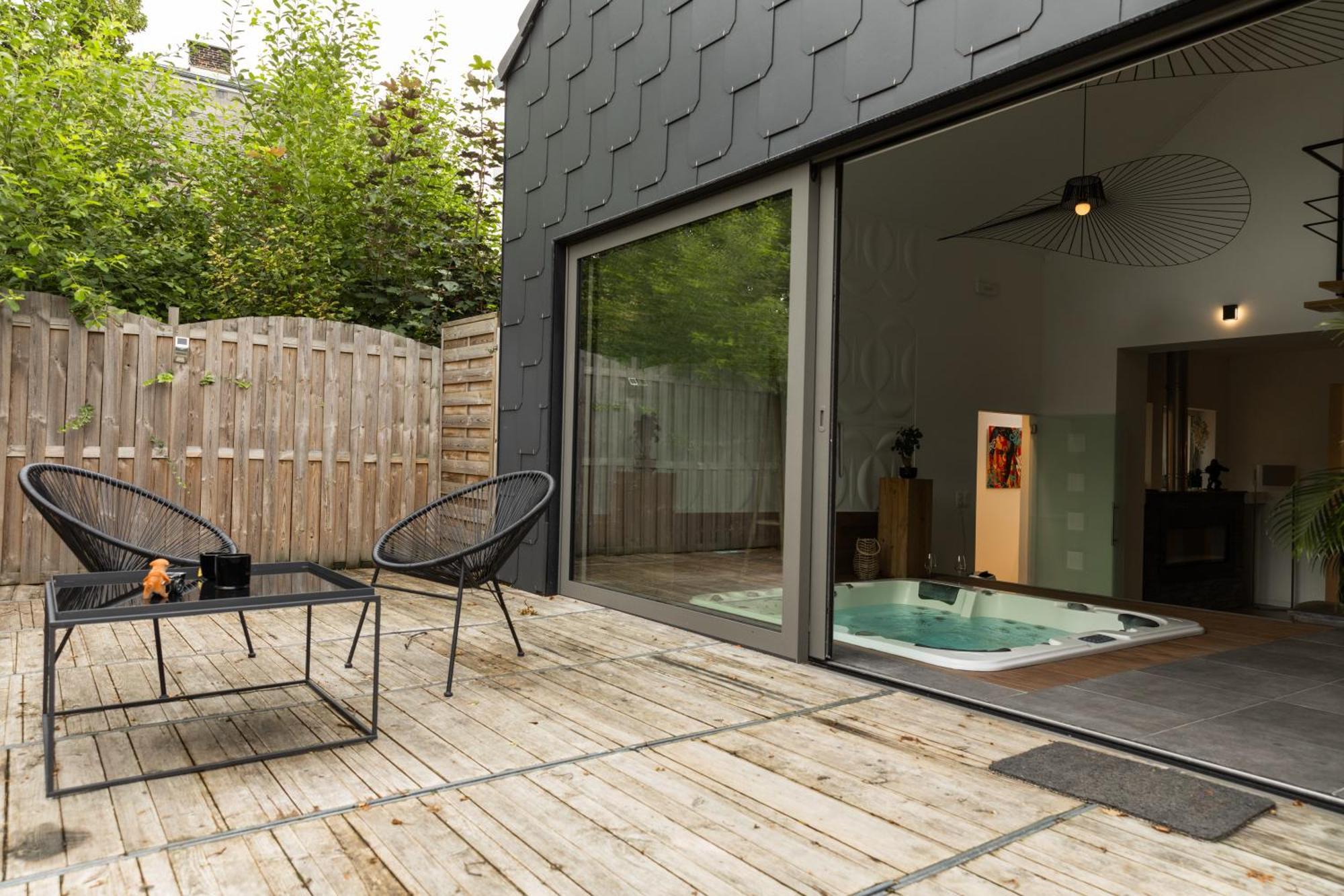 Apartmán Wellness Loft Huy Exteriér fotografie