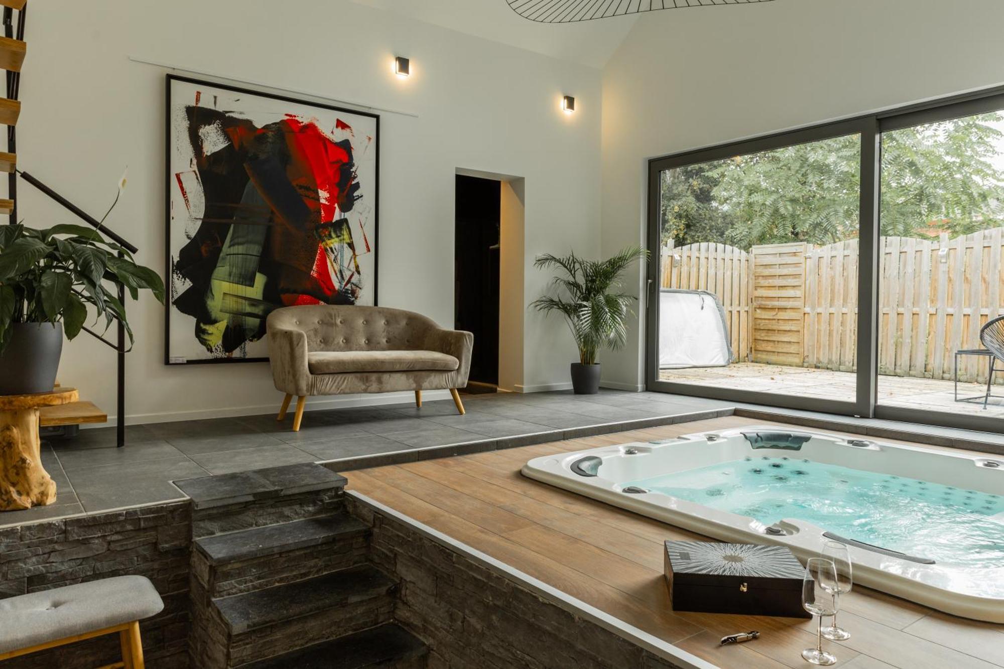 Apartmán Wellness Loft Huy Exteriér fotografie